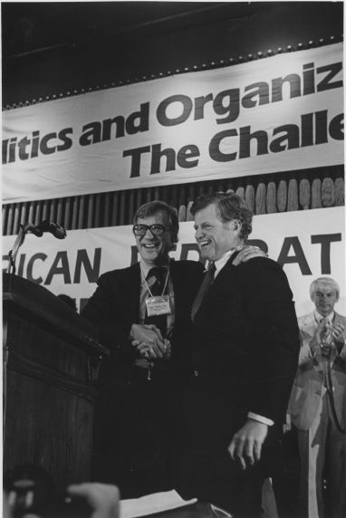 (27808) AFT President Albert Shanker, Senator Ted Kennedy, 1980 AFT Convention (27808) AFT President Albert Shanker, Senator Ted Kennedy, 1980 AFT Convention